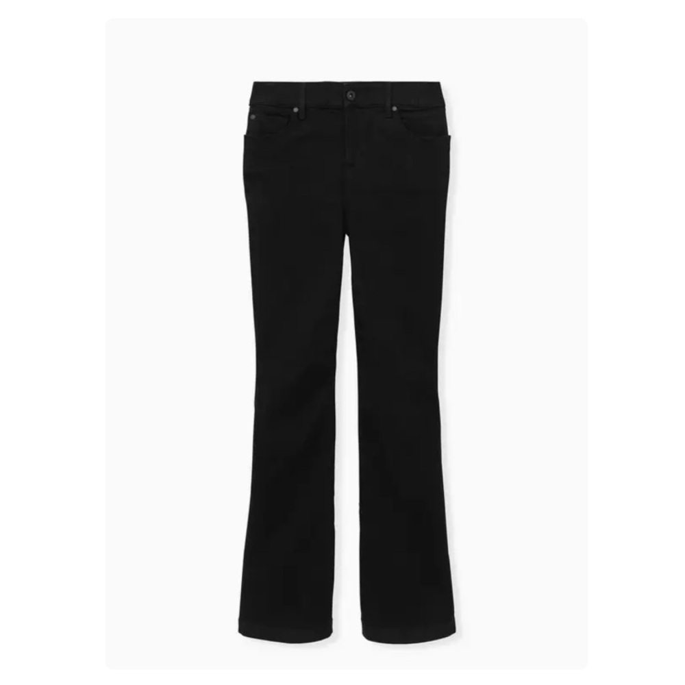 Torrid Black Premium Bombshell High-Rise Flare Jeans - Picture 5 of 10